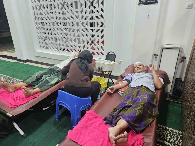 PMI Kota Depok Turun Ke Masjid Untuk Donor Darah di Bulan Ramadhan