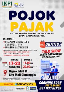 Ikatan Konsultan Pajak Indonesia (IKPI ) Cabang Depok memberikan Pelayanan Pajak Gratis