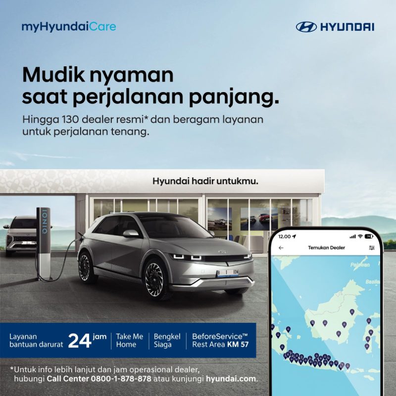 Mudik Tenang, Perjalanan Nyaman Bersama Hyundai