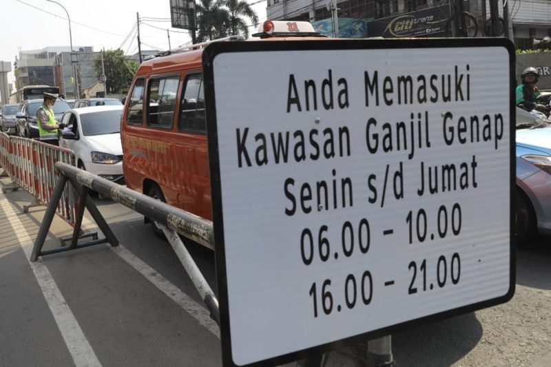 Ganjil Genap Berlaku Lagi di Jakarta Hari Ini